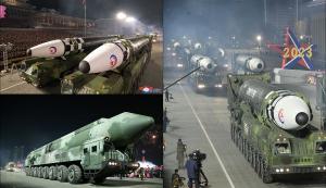 Coreea de Nord, paradă cu cel mai mare număr de rachete nucleare din istorie. Specialiștii cred că ar fi o provocare pentru SUA