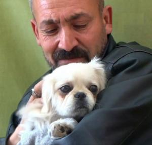 "Există o iubire uriașă între noi, care s-a născut din ruine". Bincir, un câine salvat din dărâmături în Turcia, adoptat de familia care i-a dat o nouă șansă