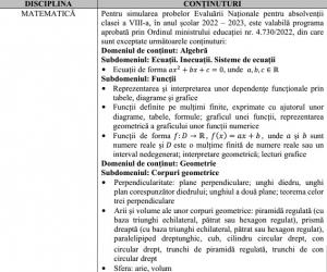 Simulare Evaluarea Națională 2023. Subiectele primite de elevi la limba română, proba scrisă