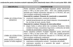 Simulare Evaluarea Națională 2023. Subiectele primite de elevi la limba română, proba scrisă