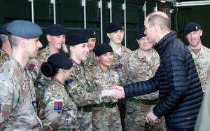 Prinţul William, vizită-surpriză în Polonia. S-a întâlnit cu refugiaţii ucraineni, dar şi cu soldaţii britanici şi polonezi: "Vreau să mulţumesc personal"