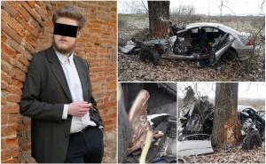 "Când faci o greșeală, nu o uită niciodată". Dennis, tânărul mort în accidentul din Sibiu, s-a sinucis. Băiatul a intrat intenționat cu mașina în copac