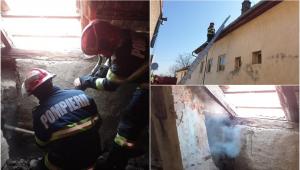 Incendiu la o școală din Arad. Focul a izbucnit în podul clădirii. 50 de persoane, elevi şi angajaţi, evacuate