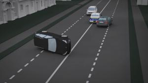 ANIMAŢIE. Poliţiştii clujeni şi-au pierdut unul din cele trei BMW-uri noi, în accident. Doar câţiva agenţi au dreptul de a le conduce