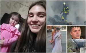 "Odihniți-vă în pace, îngerașii mei!" Olga și fetița ei Veronica, de nici 3 anișori, ucise în atacul cu rachetă din Dnipro