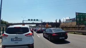 Traficul pe A2 după vacanţa de 1 mai. Circulaţie intermitentă pe podul de la Feteşti. Restricţii de călătorie şi acţiuni de testare ale şoferilor