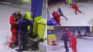 Un tânăr a încercat să arunce în aer o benzinărie din Botoșani. Momentul șocant a fost filmat de camerele de supraveghere
