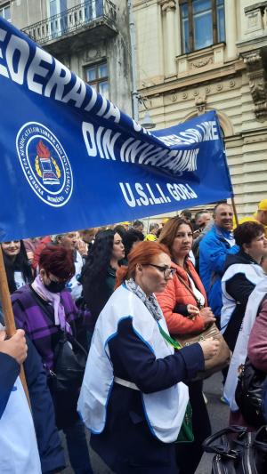 10.000 de profesori protestează în Capitală. Ameninţă cu grevă generală, chiar înaintea Evaluării Naţionale şi a Bacalaureatului