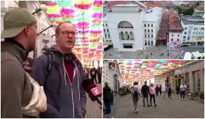 Reacția unui turist german ajuns în cel mai fotogenic loc din Timișoara: "Am văzut poze. E unic"