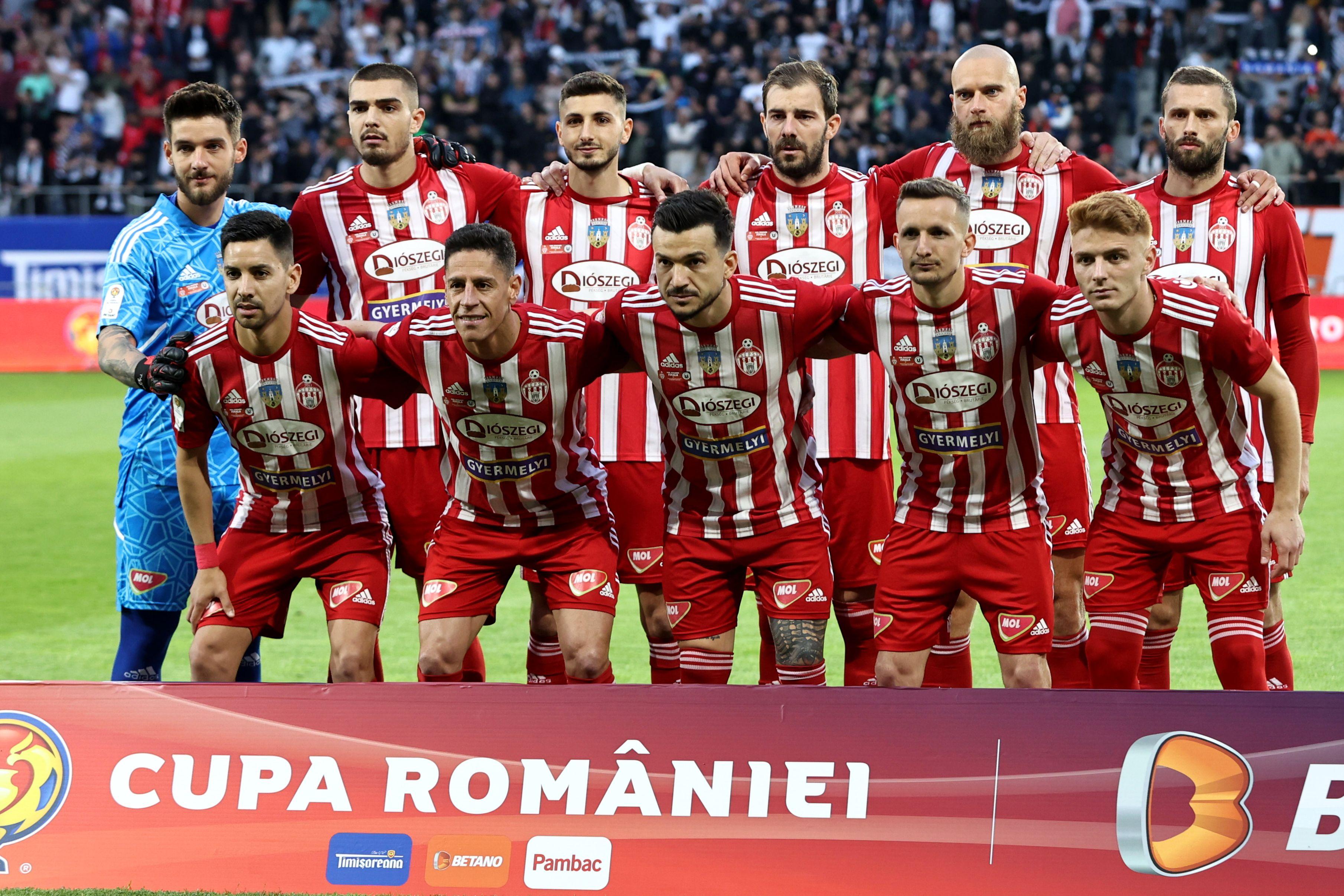 FC Hermannstadt eliminată din Cupa României, după un meci slab pe Stadionul  Municipal: 1 la 2