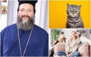 „Cine nu se leapădă de pisică merge în Iad!”. Reacția BOR după ce un preot i-a pus pe credincioși să aleagă între Hristos și animalul de companie
