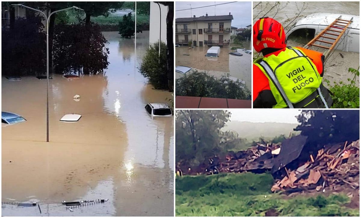 Disastro in Italia, in seguito a temporali e piogge torrenziali.  Anziano travolto dall’acqua a Ravenna, casa crollata a Bologna.  Gli sfollati sono centinaia