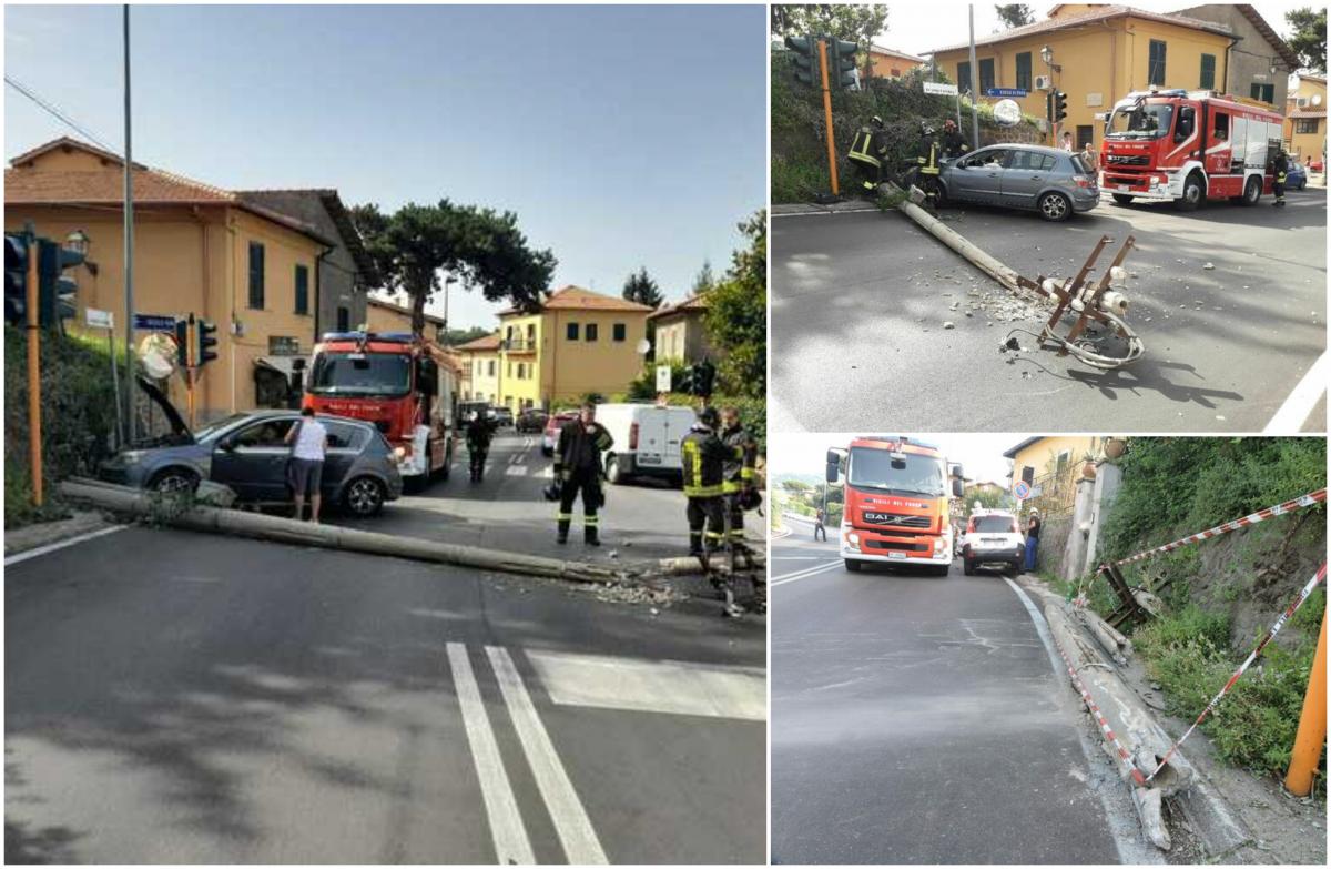 Un rumeno ha lasciato senza elettricità un intero quartiere in Italia.  L’uomo ha urtato un palo della luce dopo aver urtato la sua auto