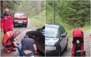 O tânără însărcinată şi un bărbat s-au rătăcit pe un drum forestier în Maramureş, după ce au plecat într-o drumeţie