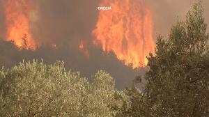 Corespondenţă Observator din Grecia: "Este o situație devastatoare, un dezastru al naturii". Un nou focar s-a înteţit în apropierea unui depozit de gaze