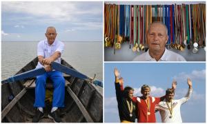Vasile Dîba, primul campion olimpic la kaiac din istoria României, a murit la 69 de ani