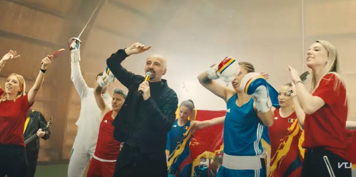 Το τραγούδι που μεταδόθηκε από τον Voltaj και τη Ρουμανική Ολυμπιακή Επιτροπή, για αθλητές που προκρίθηκαν στους Ολυμπιακούς Αγώνες του Παρισιού