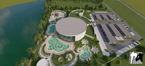 Investiție de 27 de milioane de euro într-o comună din România. Se construiește un aquapark ultramodern