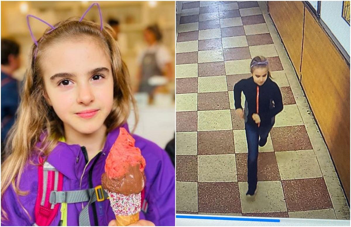 Fetița de 10 ani dispărută în Iași a fost găsită. Riana plecase de la școală dar nu a mai ajuns acasă. Polițiștii au emis un mesaj Ro-Alert