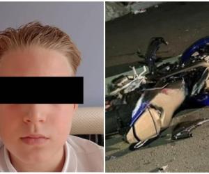 El este tânărul care a murit în accidentul cu autospeciala de poliție din Giurgiu. Eduard avea 17 ani