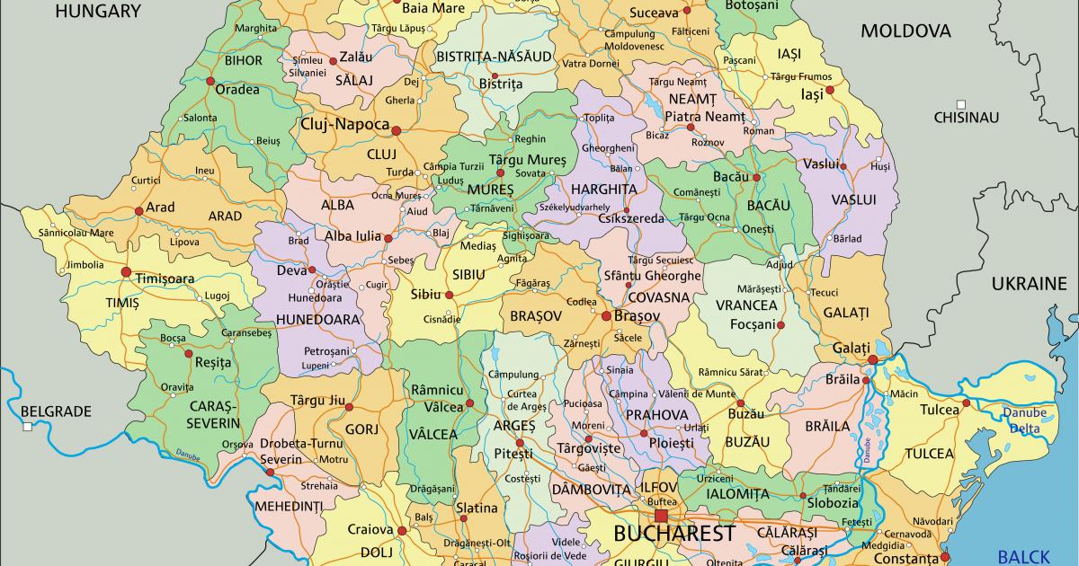 RAPORT: România trebuie reorganizată administrativ. 55% din oraşe nu au numărul legal de locuitori