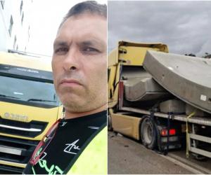Şofer român de TIR, moarte înfiorătoare în Italia. Marian, strivit sub blocurile de beton pe care le căra