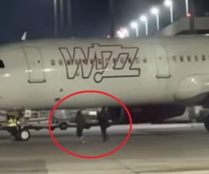 Explicaţia unui pasager din avionul "fugărit" pe pista aeroportului de doi români: "Nu au fost singurii"
