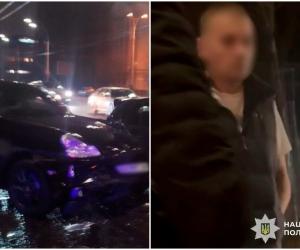 Șofer beat la volanul unui Porsche a făcut prăpăd la Kiev: a lovit maşini, a bătut o femeie şi a tras cu arma