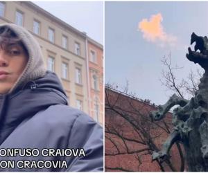 Un tânăr italian a vrut să viziteze târgul de Crăciun de la Craiova, dar a ajuns din greșeală în Cracovia
