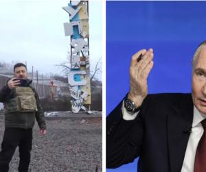 Putin îl ironizează pe Zelenski care susţine că s-a filmat în Kupiansk: Să intre în casă dacă e a lui