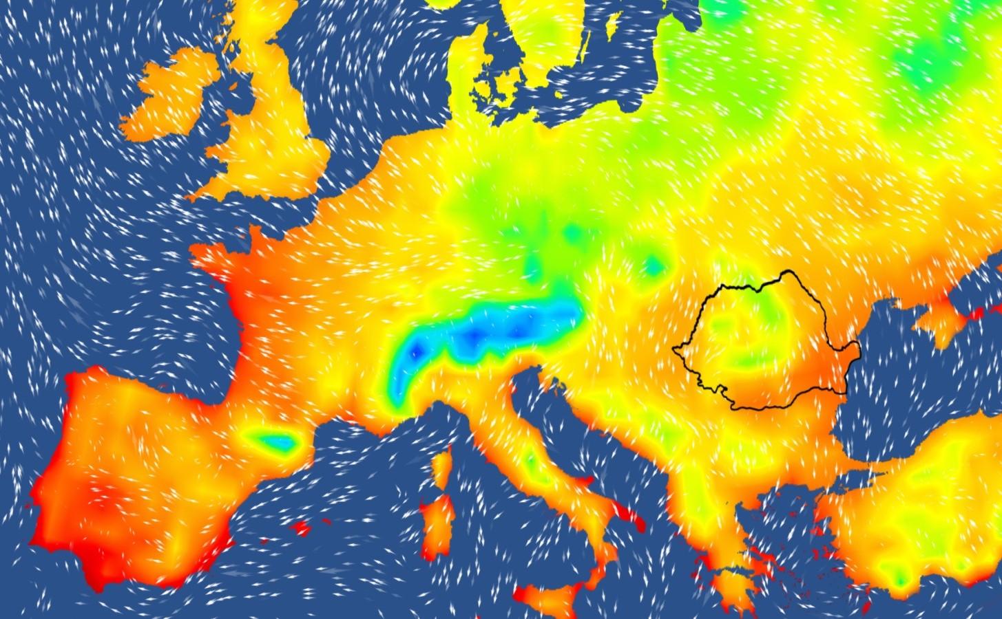 Vremea 31 martie - 28 aprilie 2025. Răcire în aproape toată țara. Se întoarce iarna la munte, cu lapoviță, ninsori şi viscol
