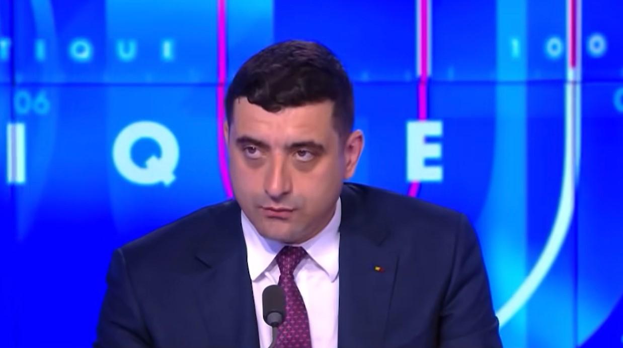 "Nous voulons ăăă ... o încetare a focului". George Simion s-a poticnit în limba franceză la un post TV, în Hexagon