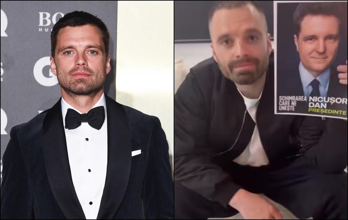 Sebastian Stan îndeamnă românii să iasă la vot: "Nu va fi uşor, dar va fi Nicuşor!"