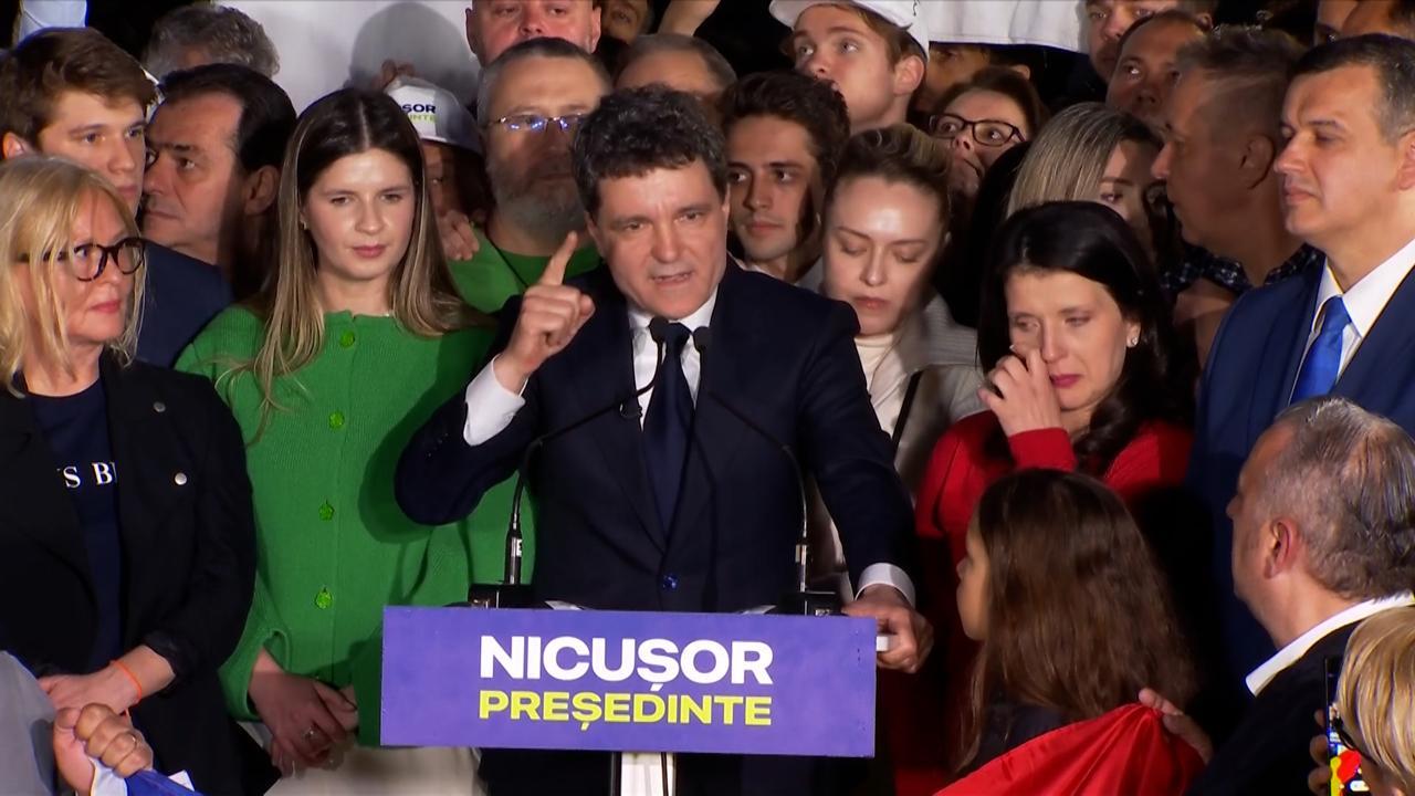 Nicusor Dan: "Azi a câștigat o comunitate de români care vrea o schimbare profundă. Nu există două Românii, trebuie să luptăm pentru una singură"