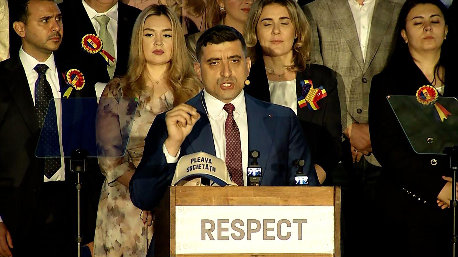 George Simion, o nouă postare în care se anunţă câştigător: "Sunt noul președinte al României. Cu o mare diferență"