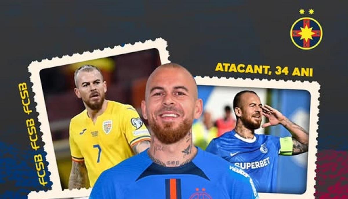 FCSB a anunţat oficial transferul lui Denis Alibec, atacantul dorit cu insistenţă de Gigi Becali