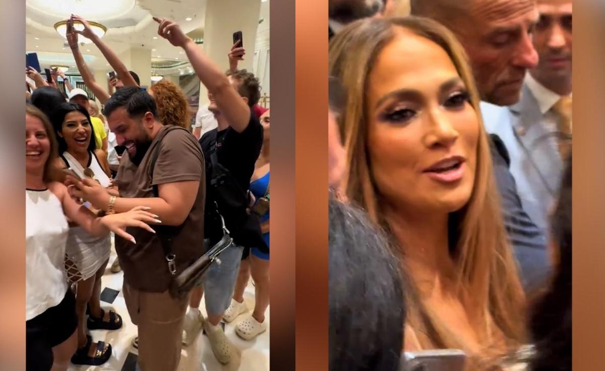 Tzanca Uraganu i-a făcut o dedicaţie lui Jennifer Lopez după concertul din Bucureşti. Reacţia artistei