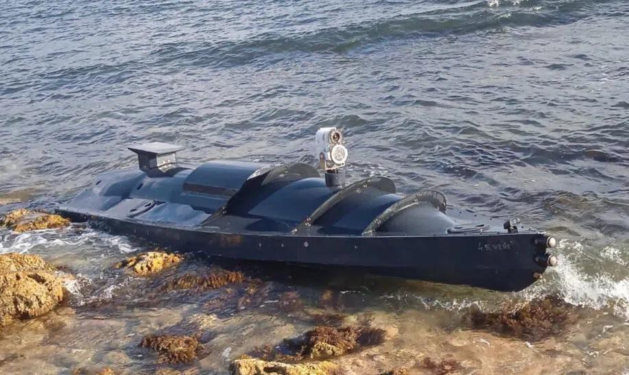 Dronă marină folosită de ucraineni în război, distrusă de scafandrii militari români în portul Constanţa