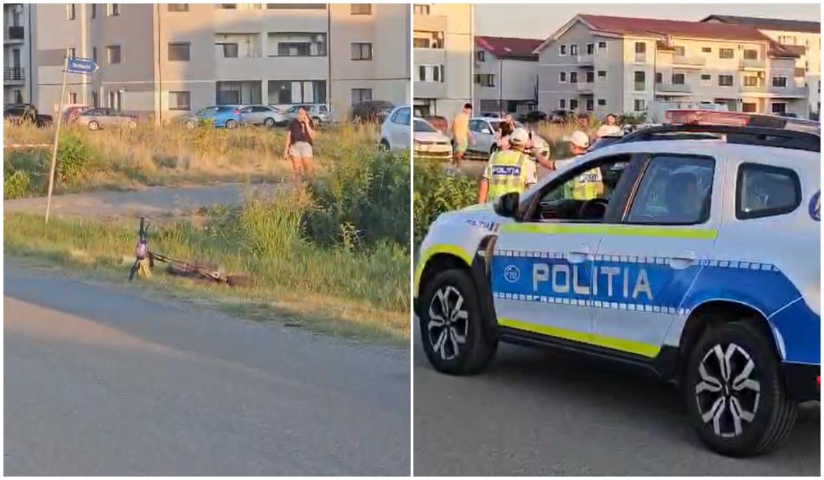 Adolescent de 16 ani, grav rănit după ce a căzut cu trotineta electrică în Timiş. Nu avea permis de conducere