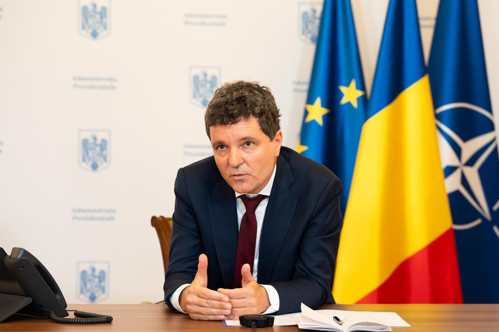 Nicușor Dan, mesaj de Ziua Independenței Ucrainei: Sprijinim reconstrucția și calea către integrarea europeană