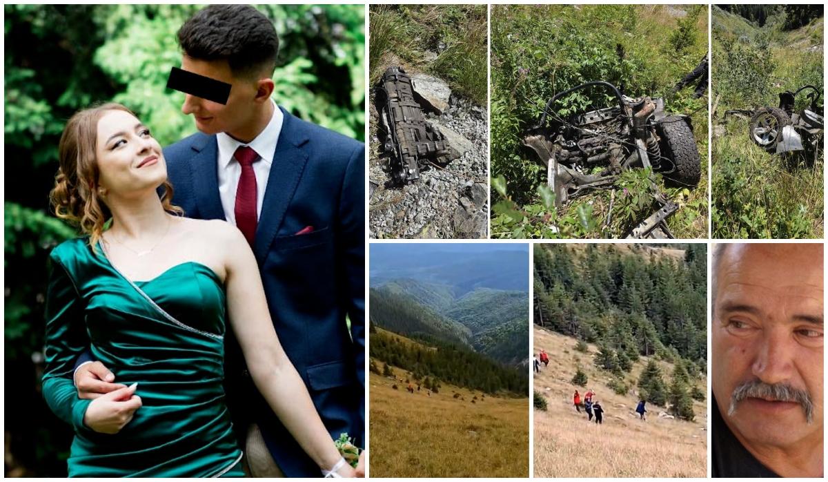"Păcat de tinereţea lor". Cuplul mort în accidentul din Munţii Iezer, înormântat marţi, în Lereşti