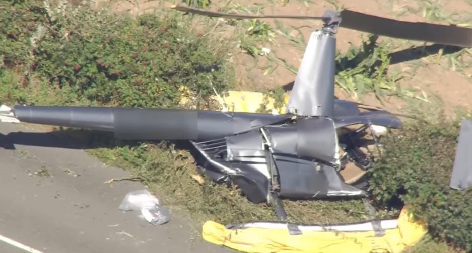 Un elicopter s-a prăbușit în timpul unei lecții de zbor. Trei morți și un rănit