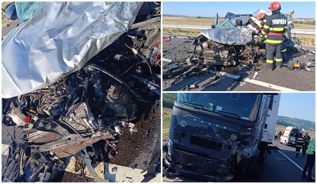 Cine este şoferul, care a murit strivit sub un TIR în Bârlad. Avea brăţară de monitorizare