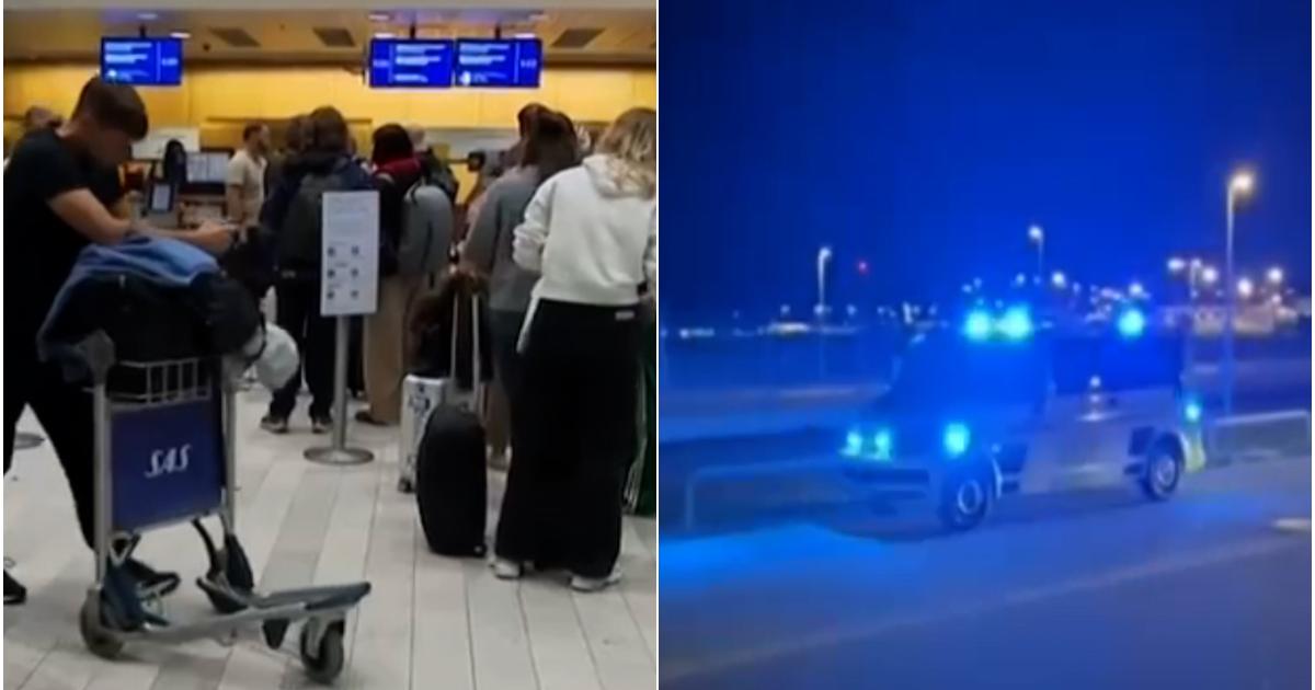 Aeroportul din Copenhaga, închis din cauza prezenţei unor drone. Mai multe zboruri, întârziate sau deviate