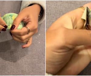 Reacţia unei tinere din Indonezia când ţine în mână bani româneşti: "De ce sunt aşa?"