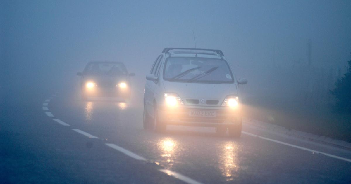 Poza pentru articolul Cod galben de ceață, din această seară. Lista județelor afectate și riscurile pentru șoferi