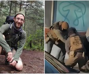 Momentul în care Alex Pretti este împușcat de agenții federali în Minneapolis. Victima era cetăţean american