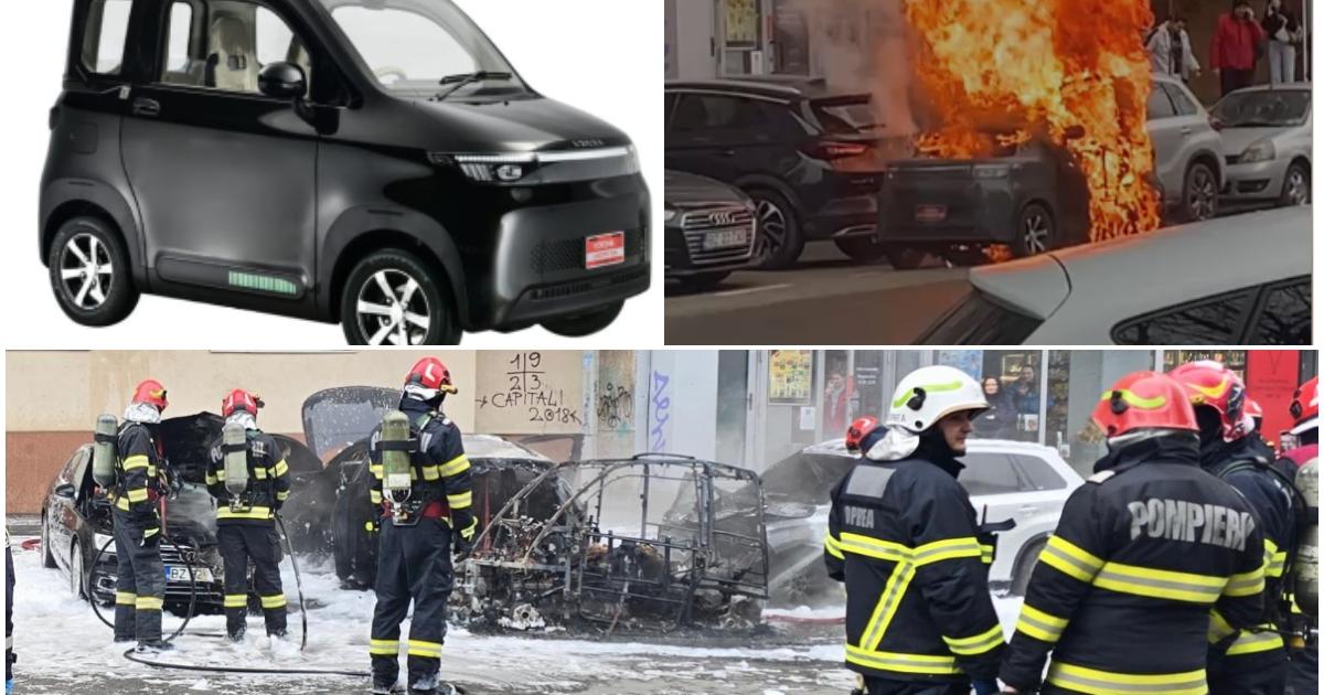 Femeia care a murit arsă de vie în Crângaşi se afla într-o maşină electrică Arora S2. Se conduce fără permis