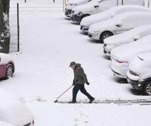 Când se opresc ninsorile şi gerul. Temperaturile coboară la noapte până la minus 20 de grade