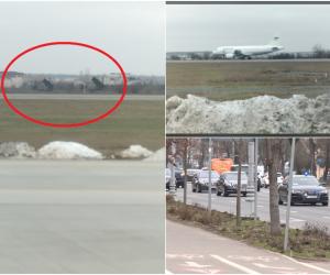 Volodimir Zelenski, la Bucureşti. Ce s-a întâmplat pe aeroportul Otopeni fix în momentul aterizării acestuia